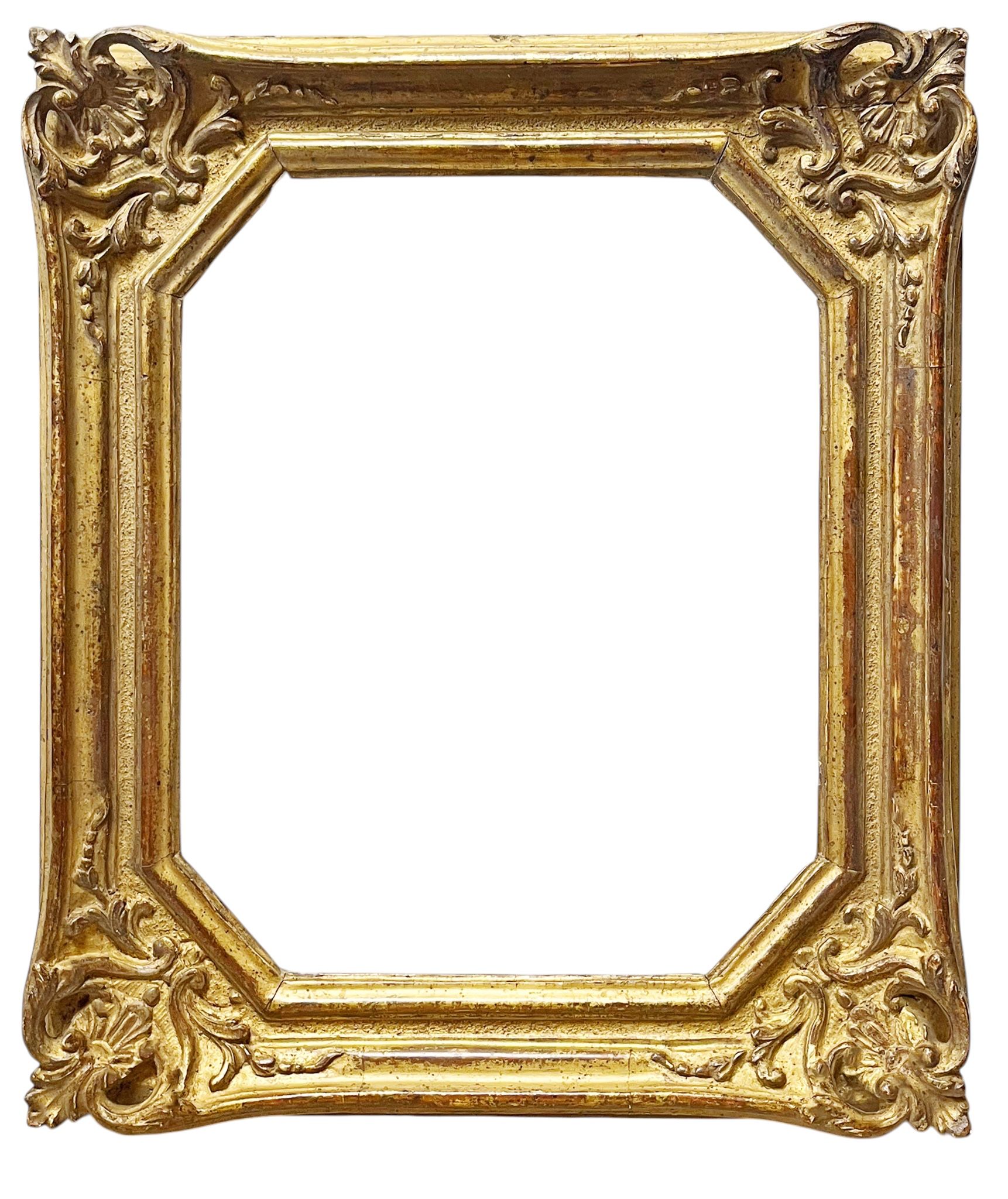 Cadre octogonal XVIIIe — 23.8 x 19 cm — Ref. PC0884M2