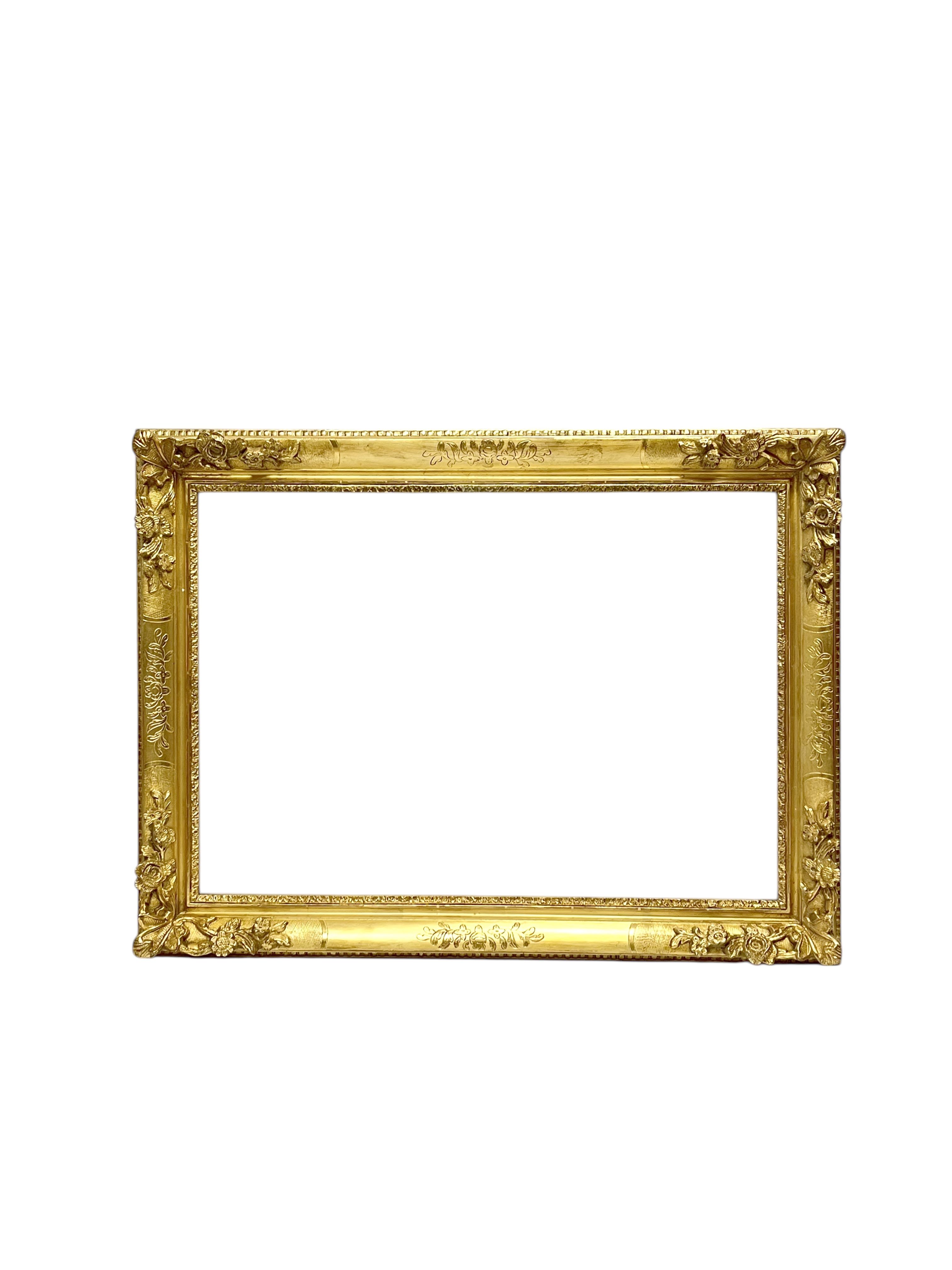 Cadre de style Louis XIV — 47,7 x 67,5 cm —Ref. 2311