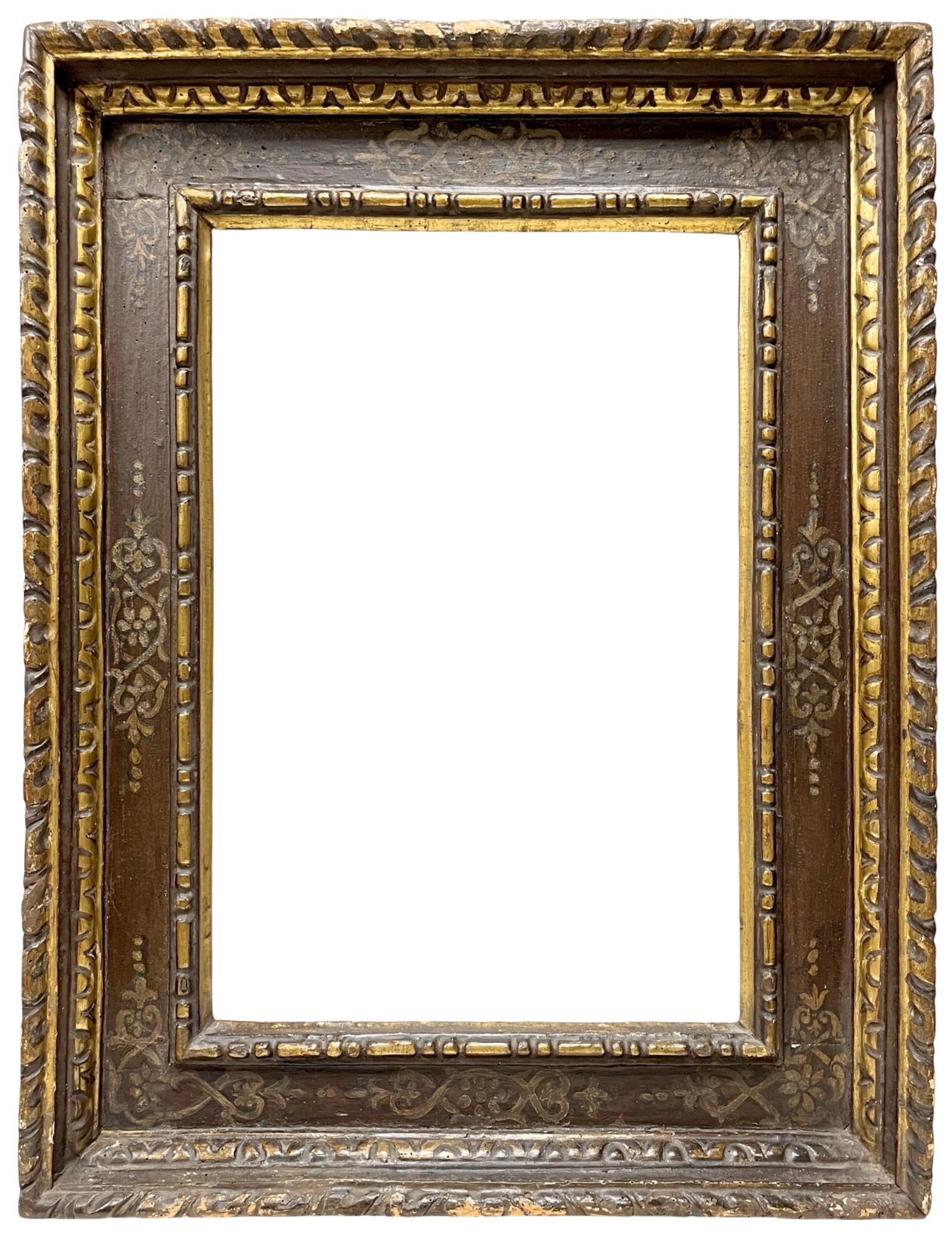 Cadre à cassetta italien XVIe — 50,2 x 34,3 cm — Réf. PC0351M2 (PC0352M2)