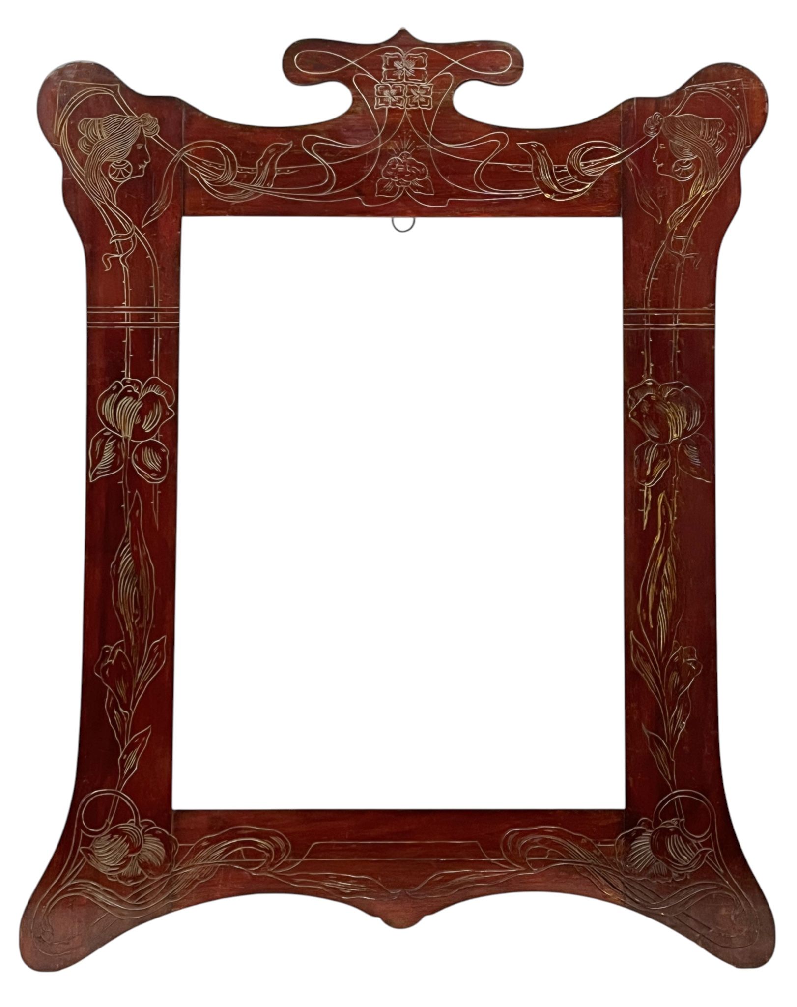 Cadre Art Nouveau — 62,7 x 47,5 cm — Réf. PC0539M2