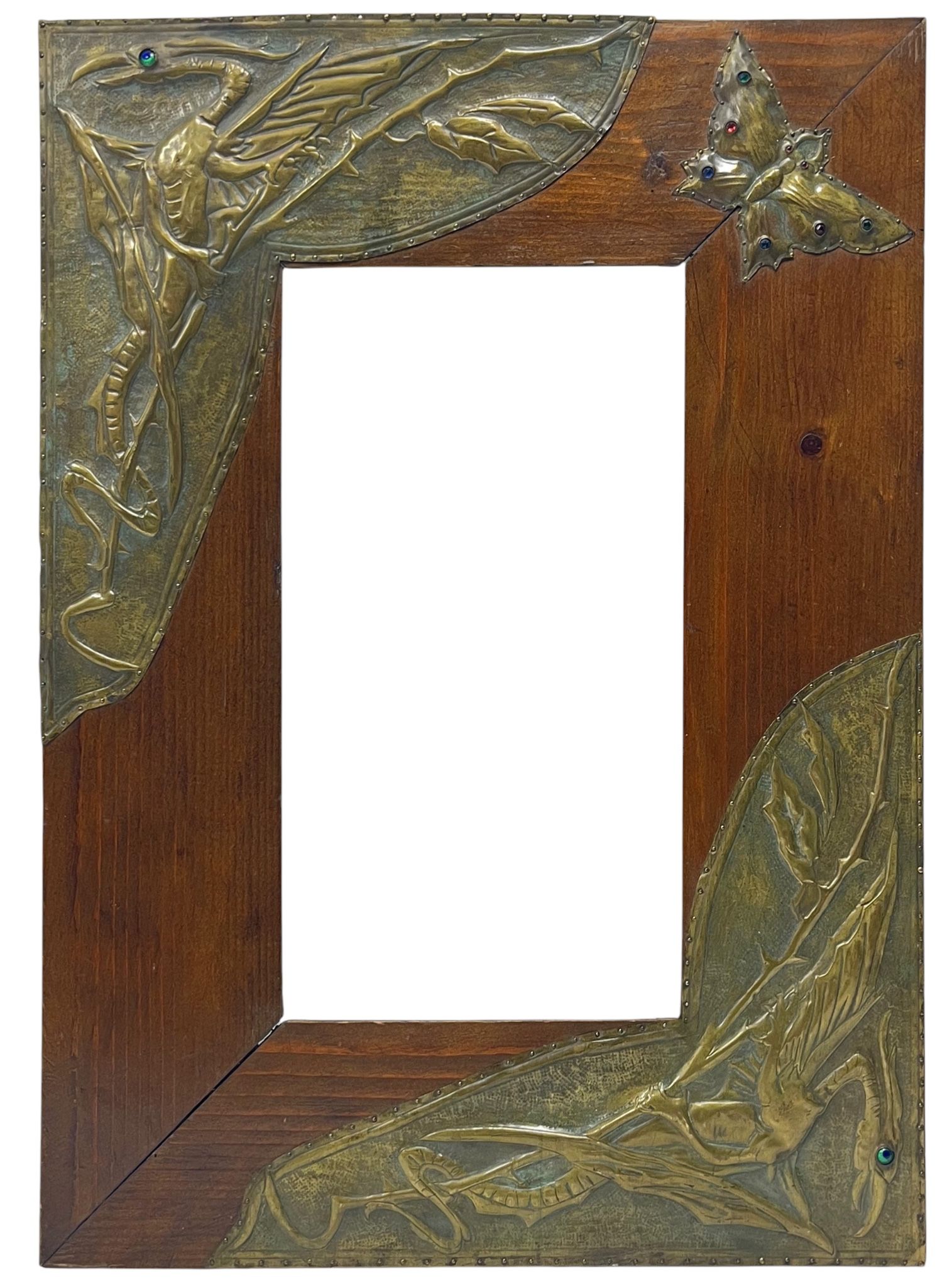 Cadre Art Nouveau — 35,8 x 18,8 cm — Réf. PC0482M2