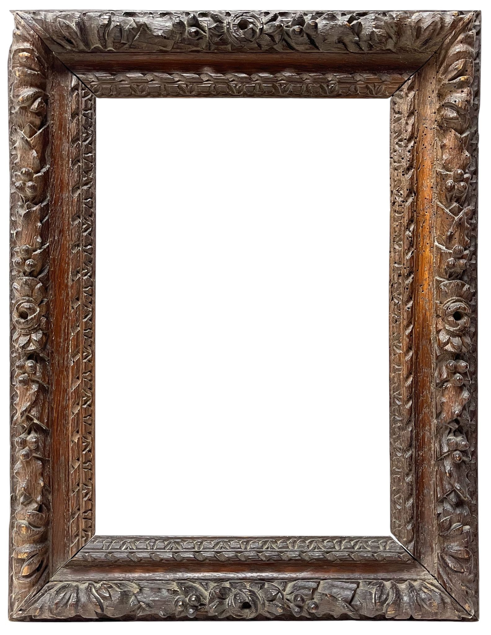 Cadre d'époque Louis XIII — 36.5 x 24.5 cm — Ref. PC1080M2