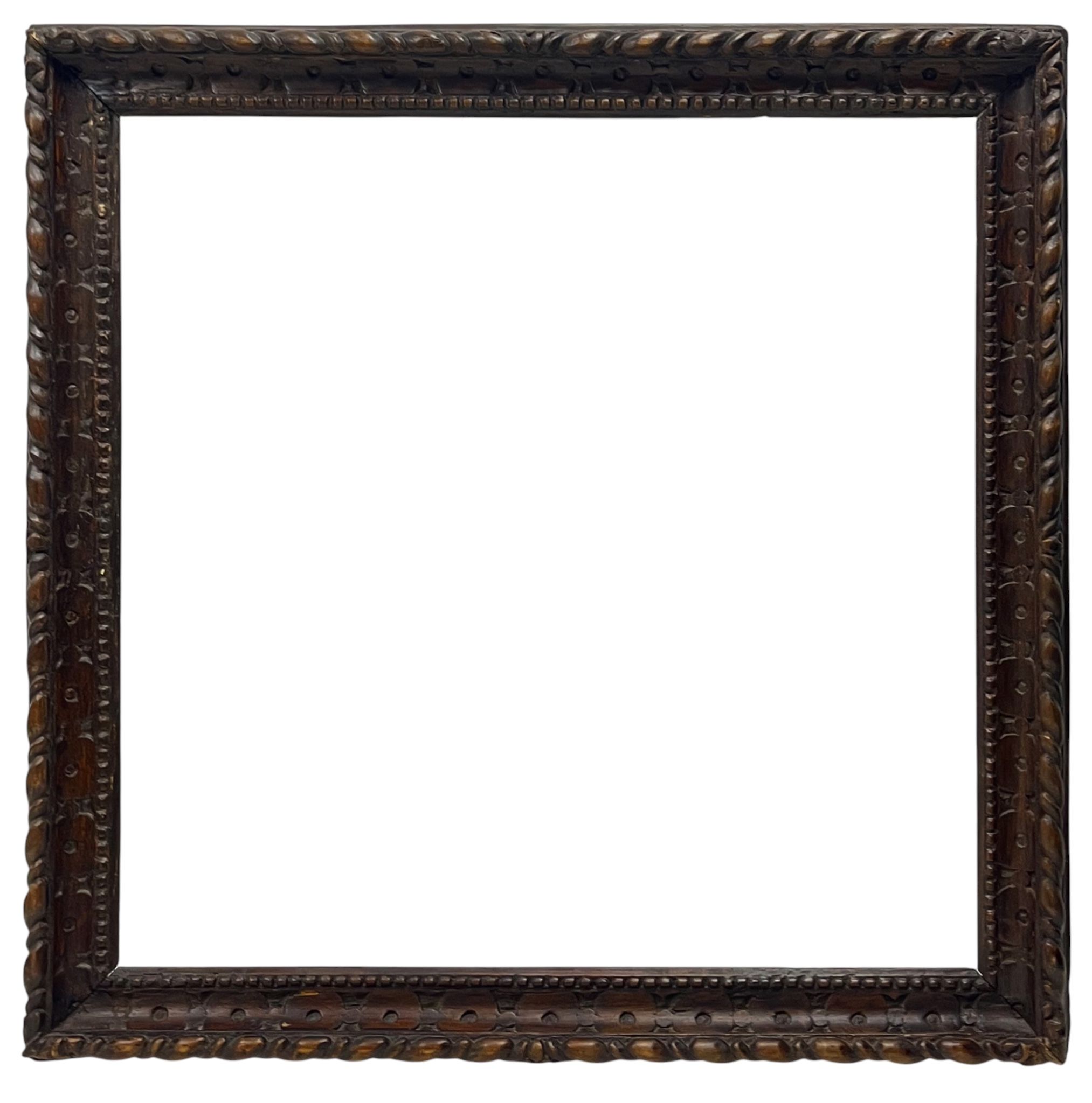 Cadre italien XVIIe — 58,5 x 58,5 cm — Réf. PC0492M2
