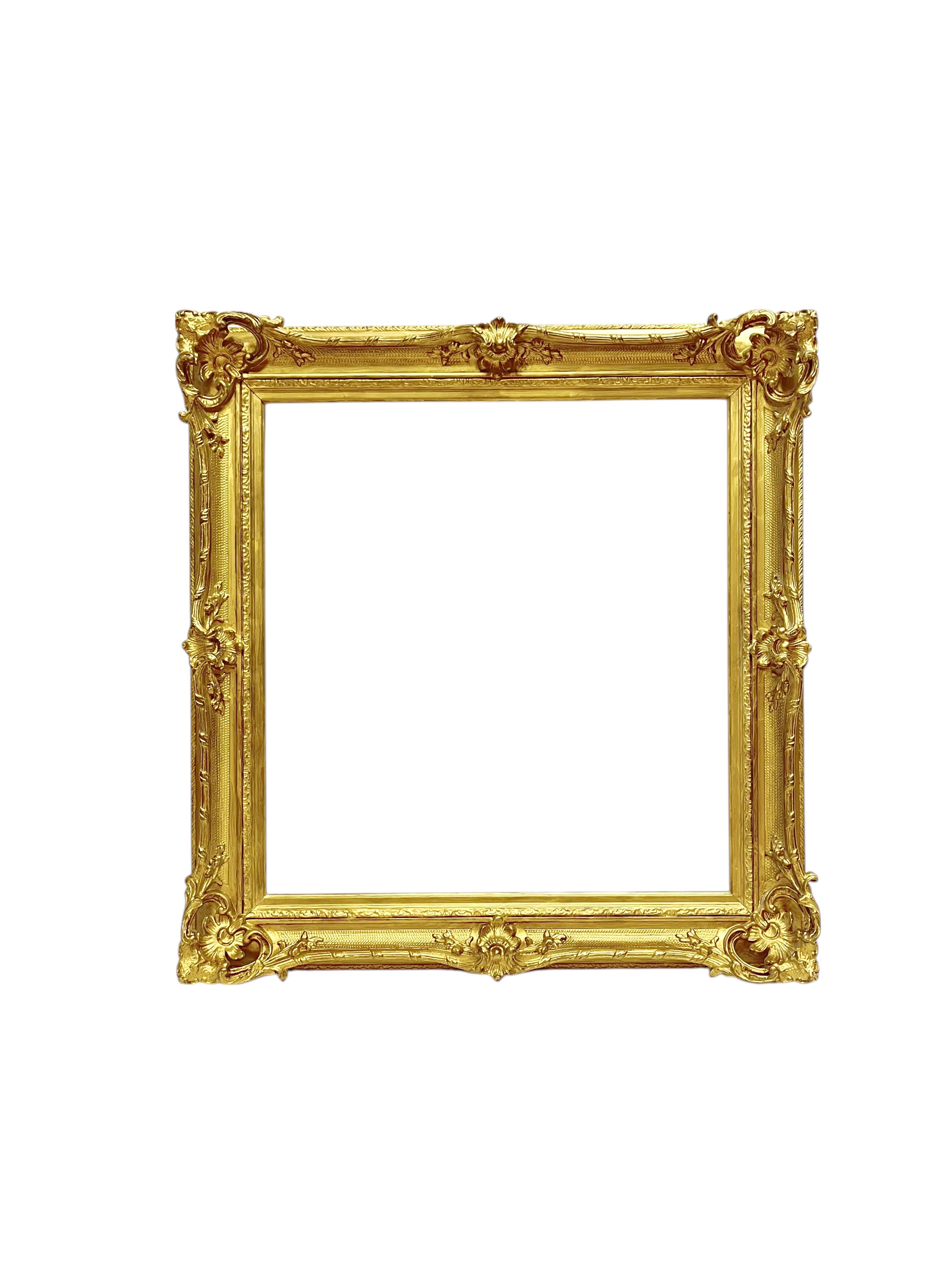 Cadre de style Louis XV — 45,4 x 47,8 cm — Ref. 2324