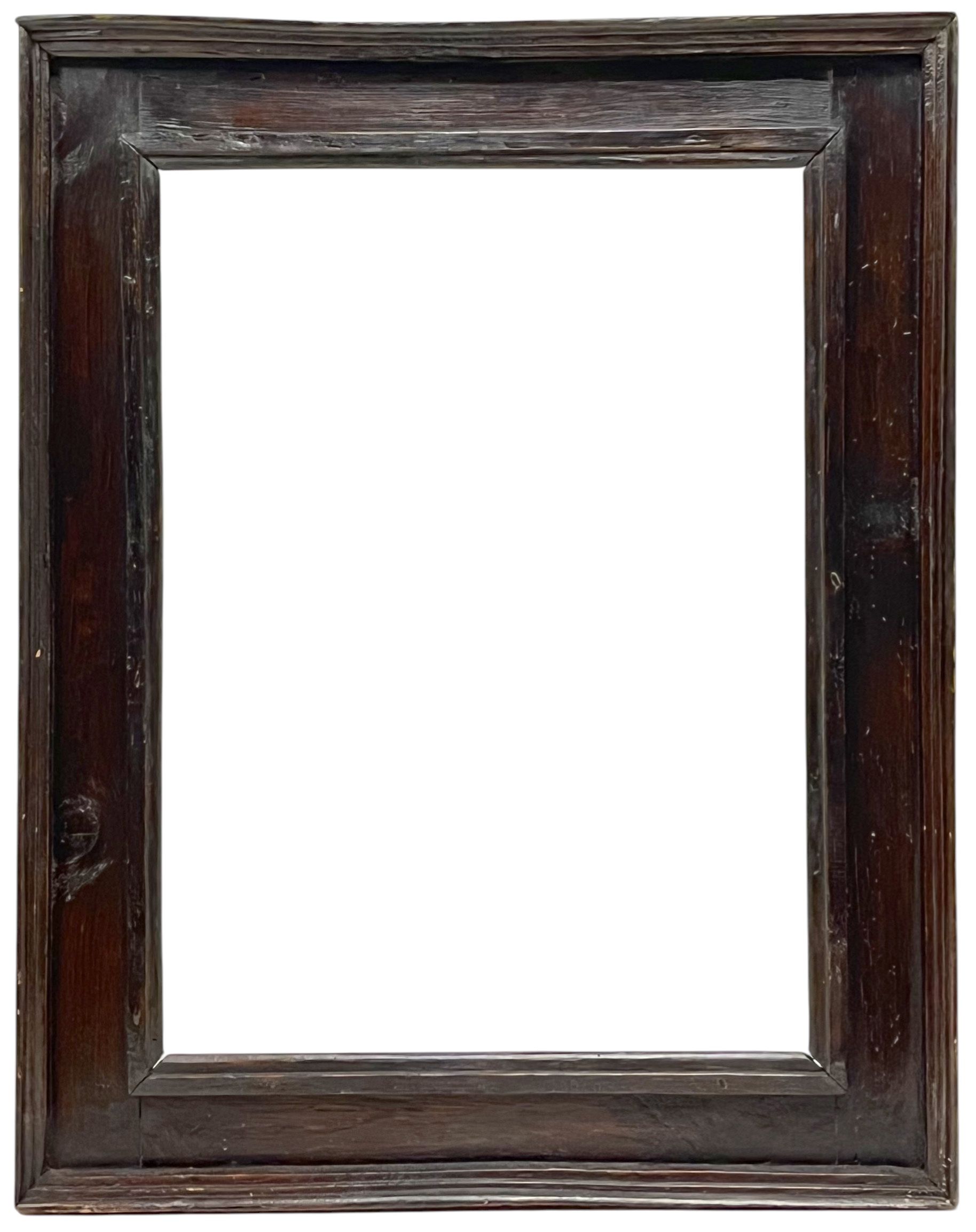Cadre à cassetta espagnol XVIIe — 44,7 x 33,4 cm — Réf. PC0573M2