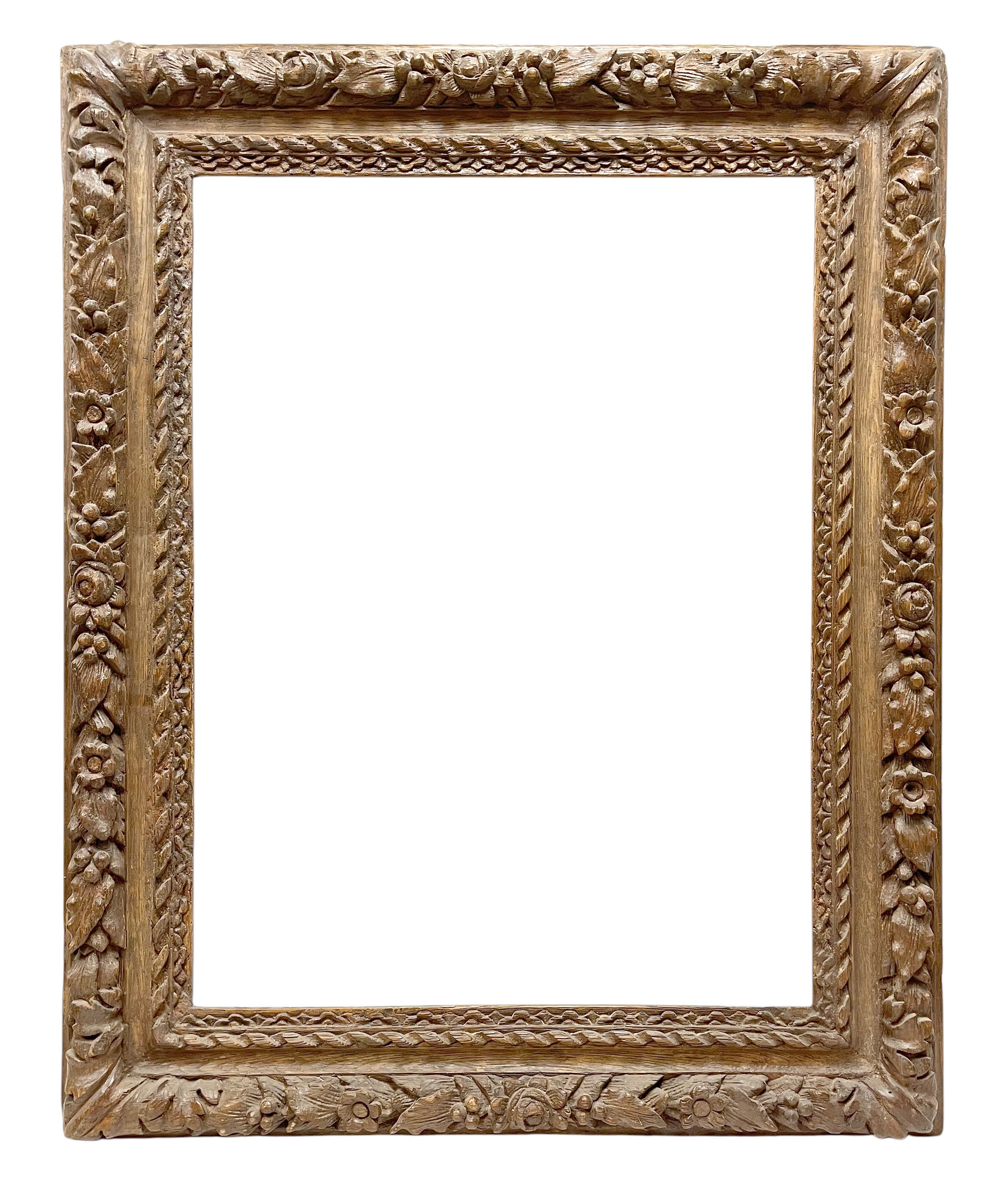 Cadre d'époque Louis XIII – 66,3 x 50,2 cm – Ref. PC0253M2