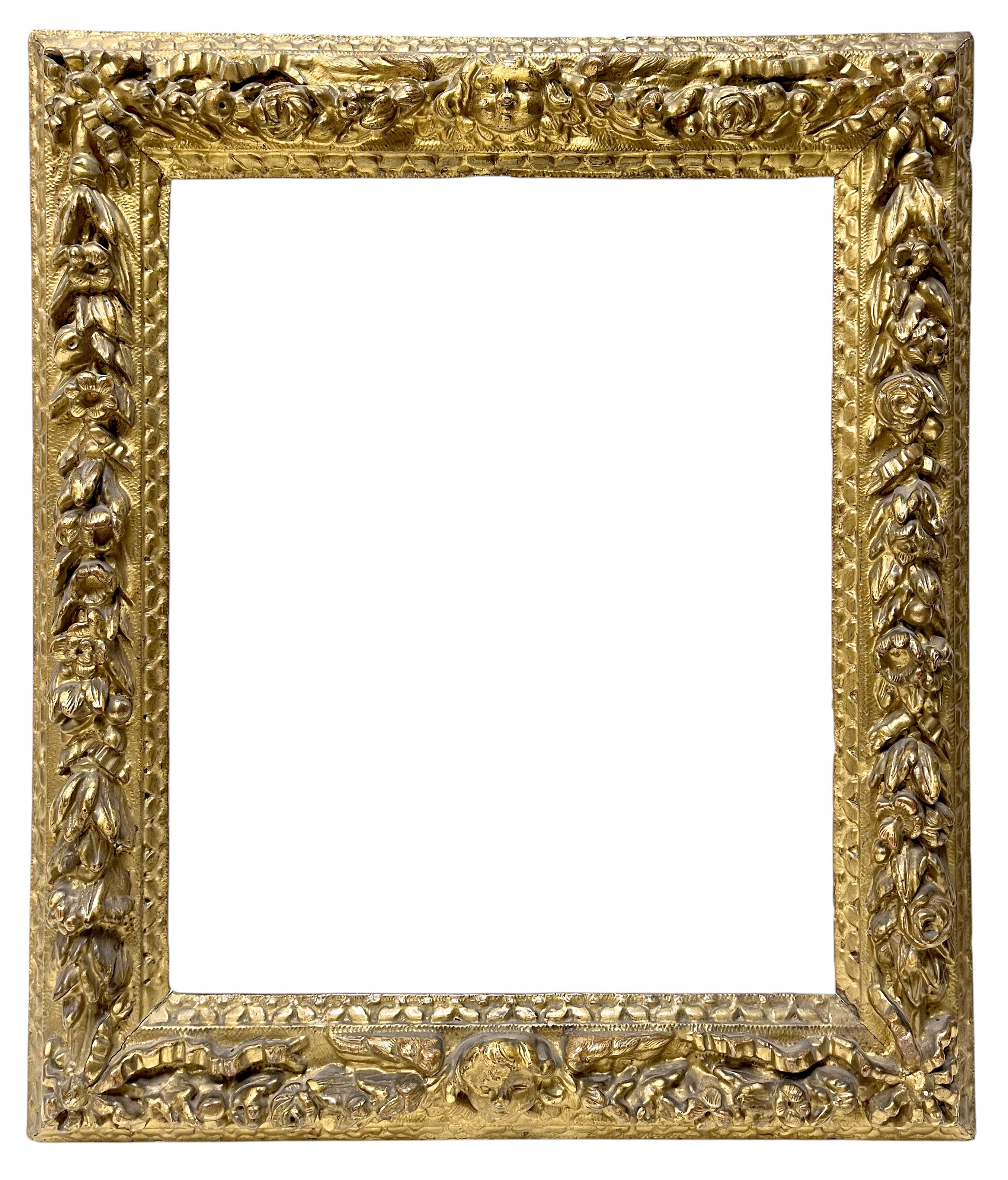 Cadre à chérubins XVIIe — 40,3 x 31,9 cm — Réf. PC0303M2