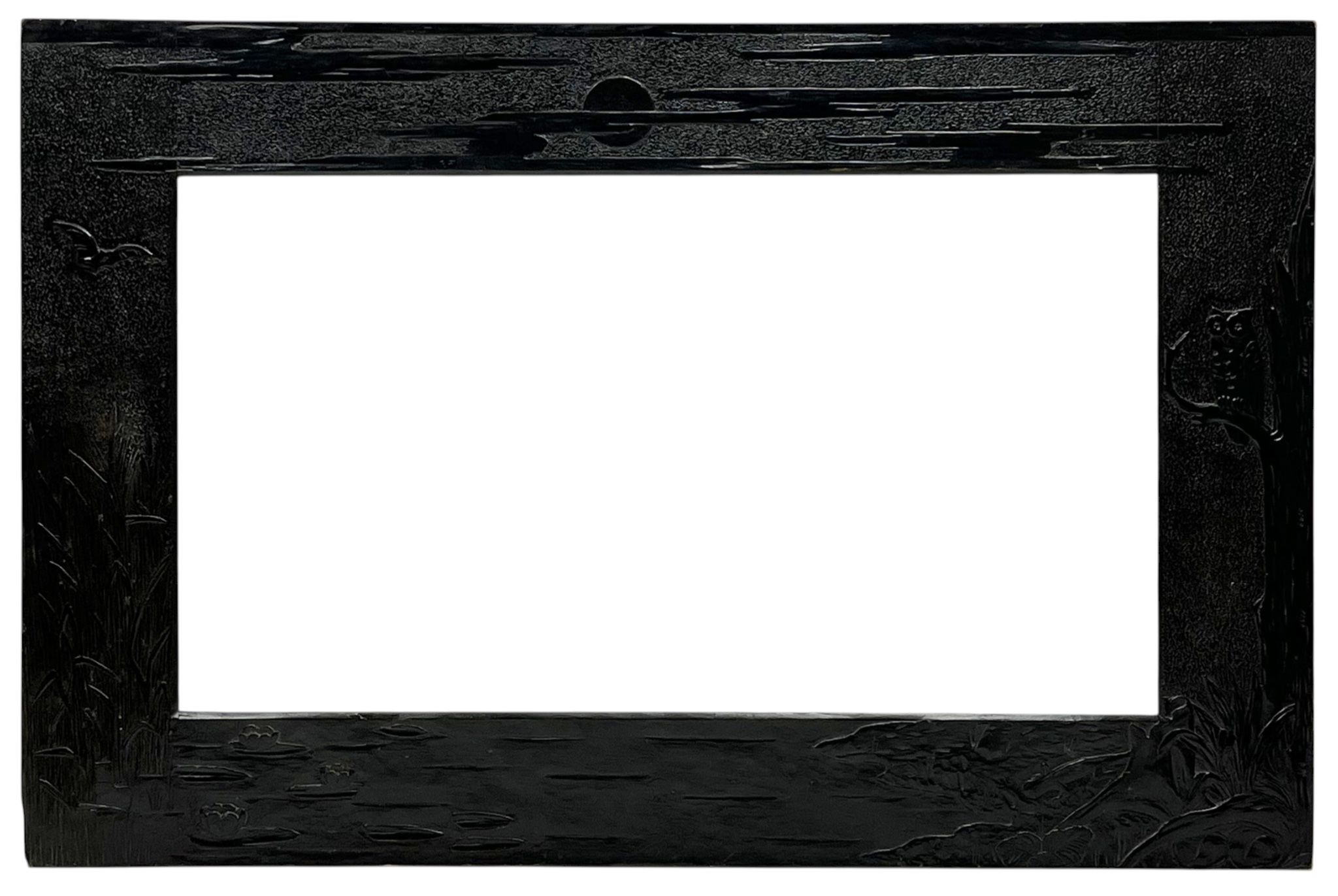 Cadre japonisant thématique diurne — 80.6 x 44.3 cm — Ref. PC0541M2 (cadre nocturne PC0542M2)