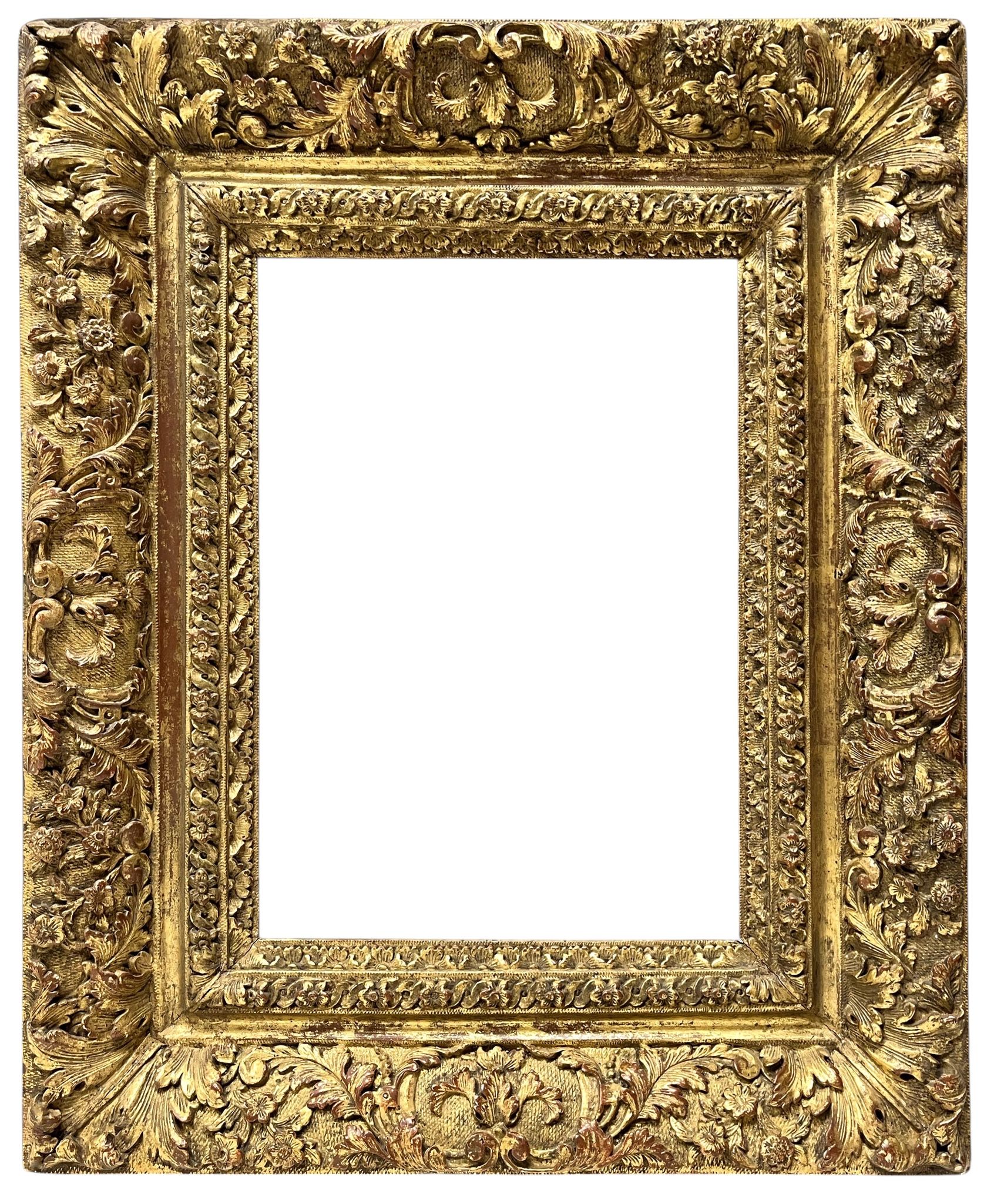 Cadre d'époque Louis XIII — 29.5 x 22.5 cm — Ref. PC1084M2