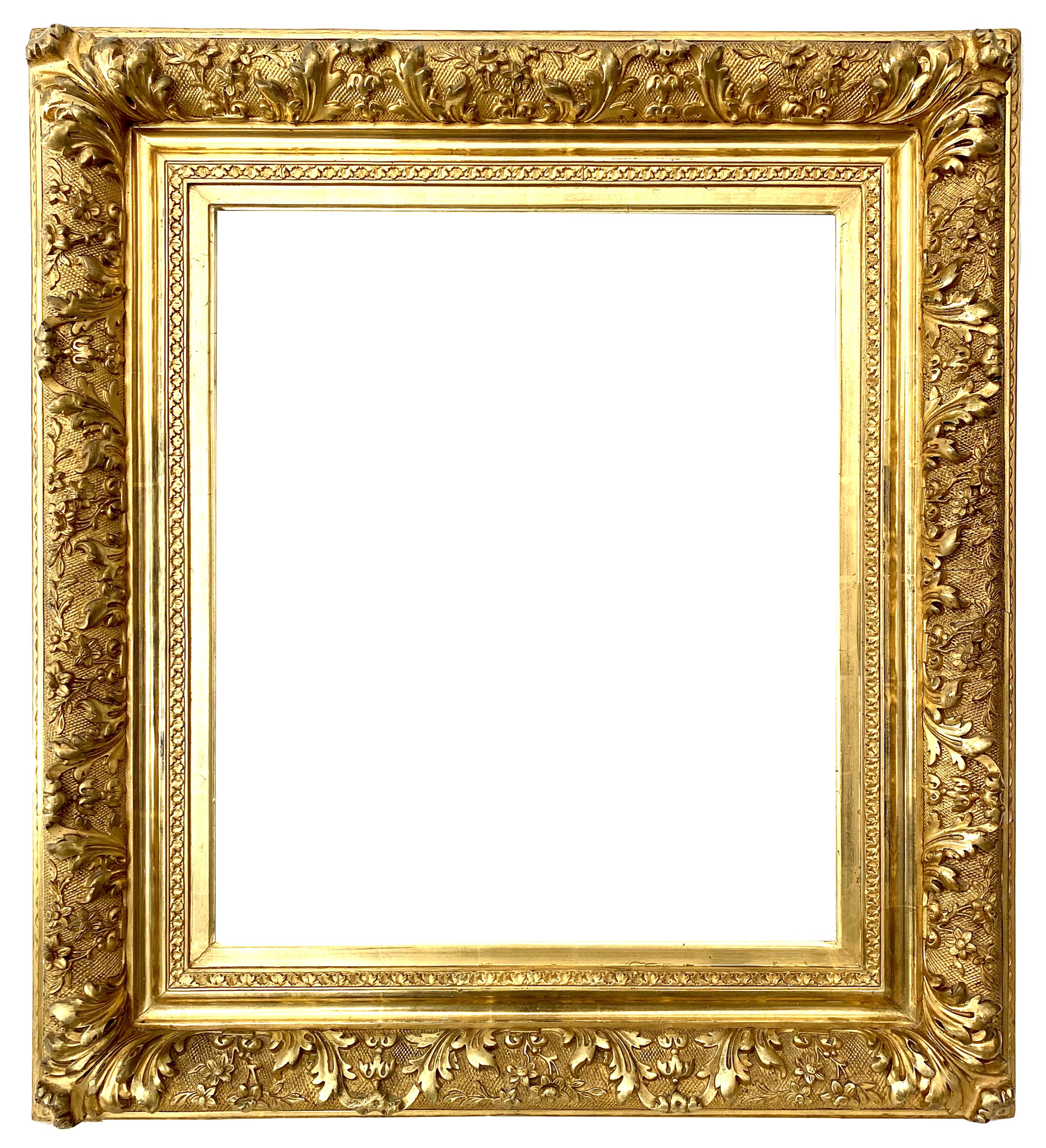 Cadre d'époque Napoléon III — 57,60 x 48,80 — REF - 1554