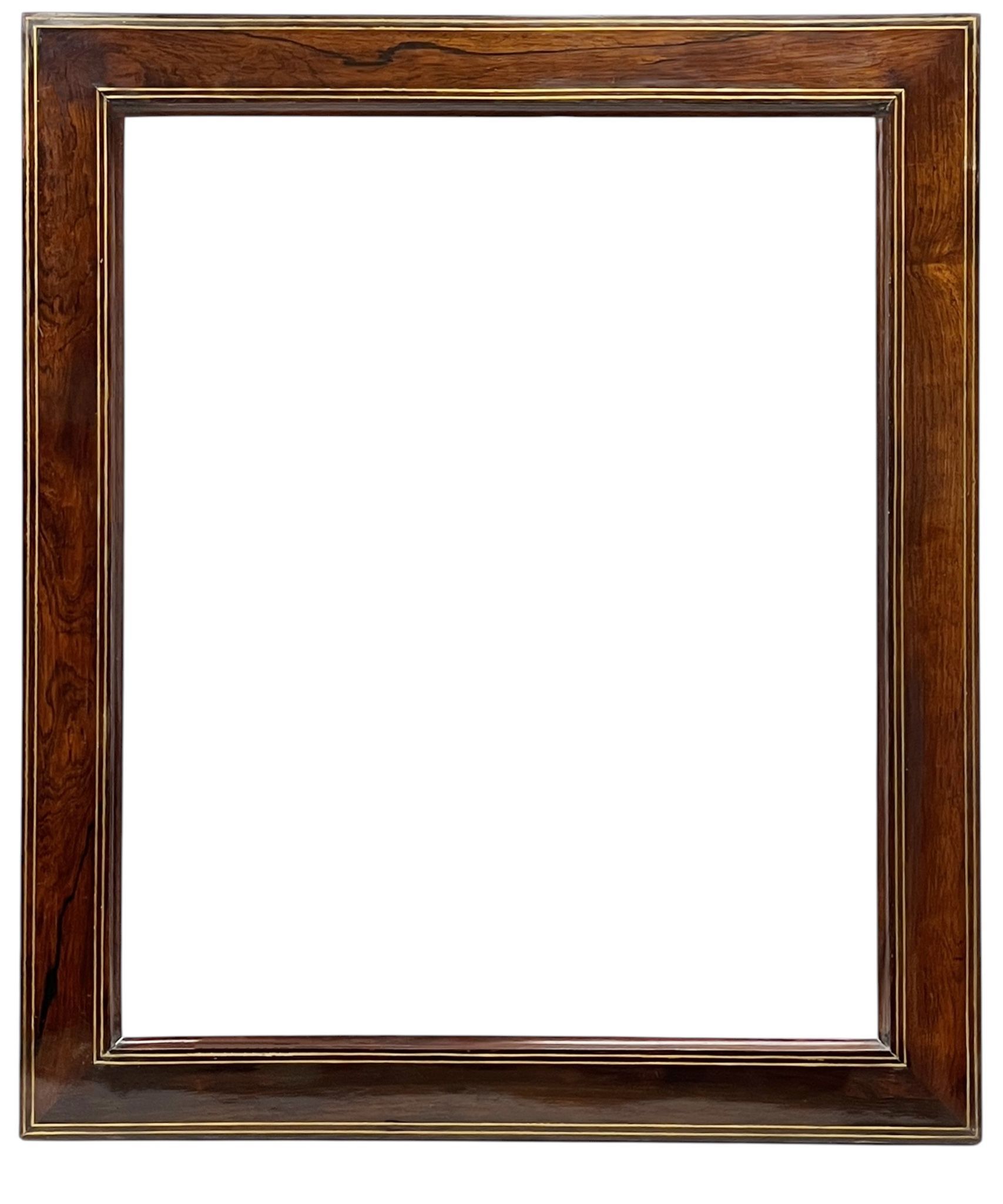 Cadre en bois vernis XXe — 76.3 x 61.9 cm — Ref. PC0610M2 (Paire PC0611M2)