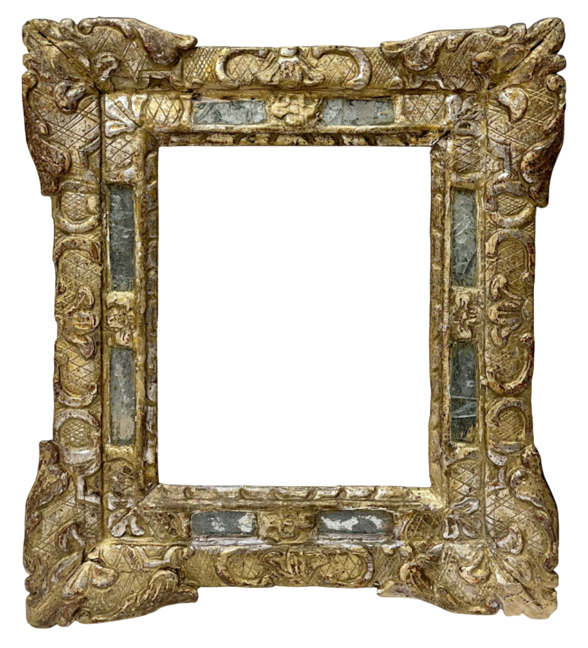Cadre Louis XIV d'époque XVIIIe — 26,6 x 21,5 cm — Ref. 2235