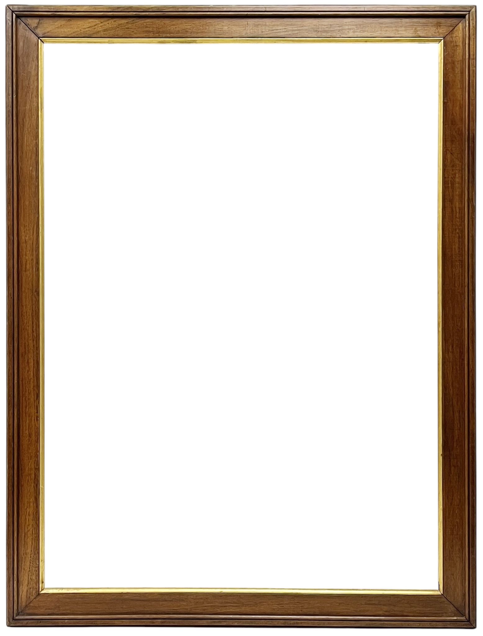 Cadre en noyer doré à la vue XIXe — 98,4 x 71 cm — Réf. PC0553M2