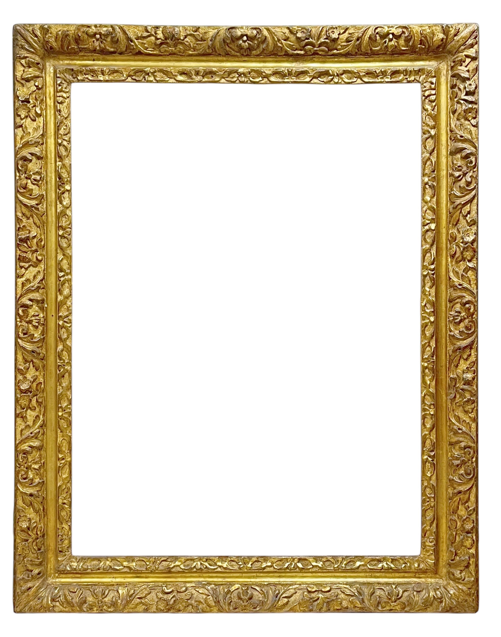 Cadre d'époque Louis XIII/ Louis XIV — 94,5 x 72,6 cm — Réf. PC0699M2