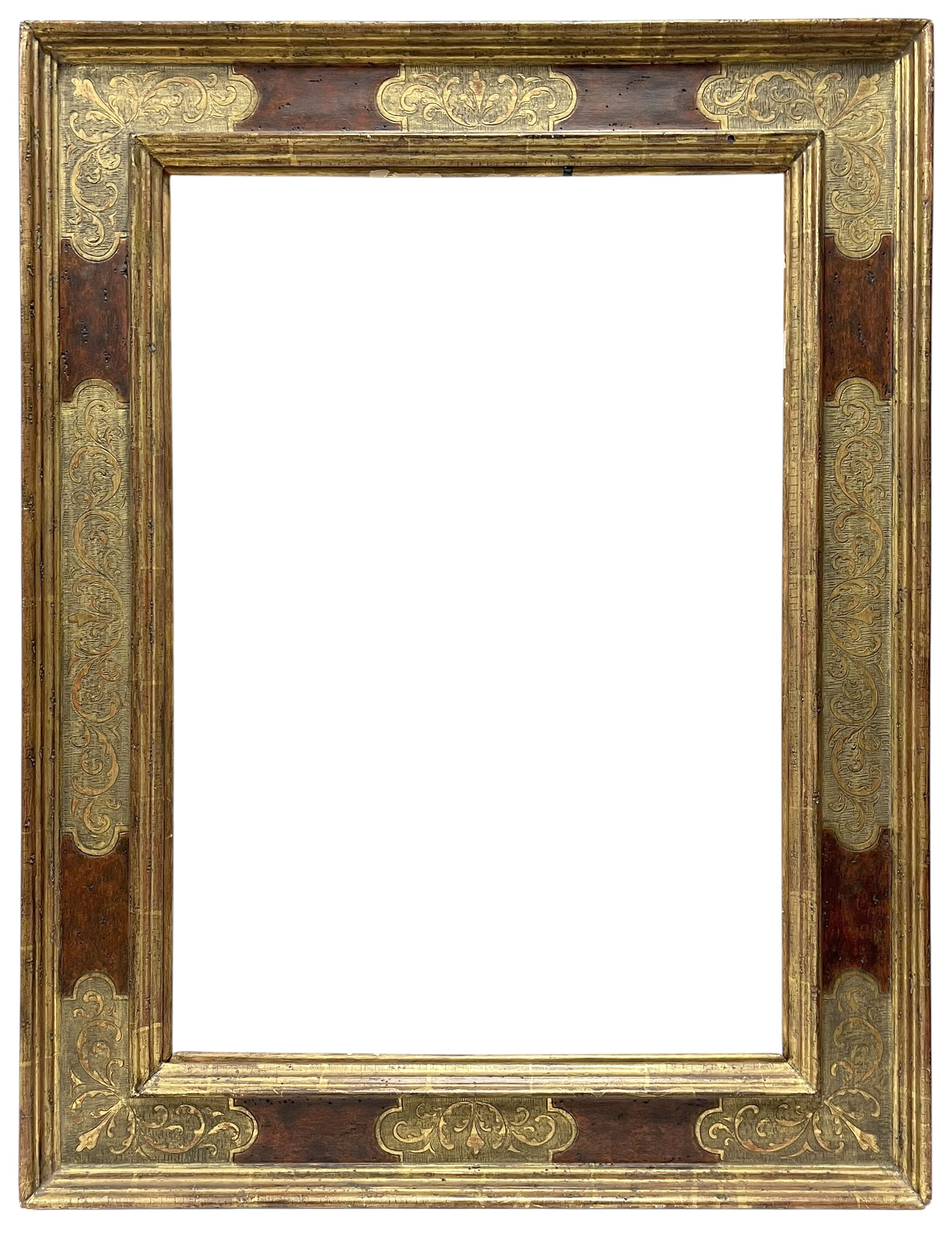 Cadre de style Renaissance 'à cassetta' — 62.8 x 44.4 cm —Réf. PC0146M1