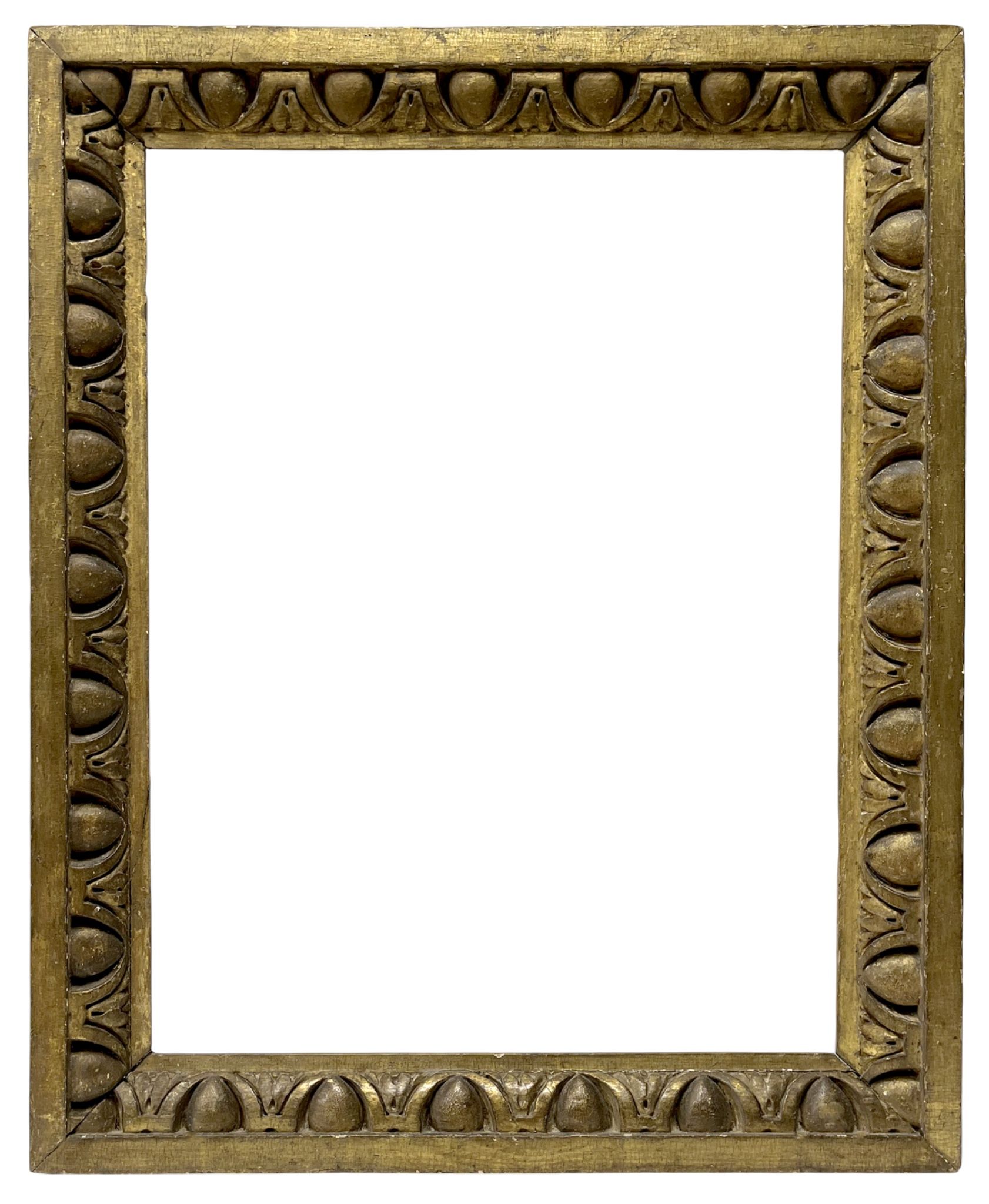Cadre XIXe à frise d'oves sculpté — 57.3 x 44.3 cm — Réf. PC0145M1