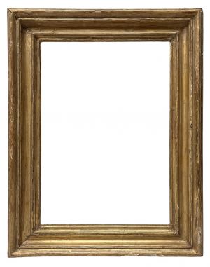 Cadre en bois mouluré italien XVIIIe — 29,1 x 21,1 cm — Réf. PC0082M1