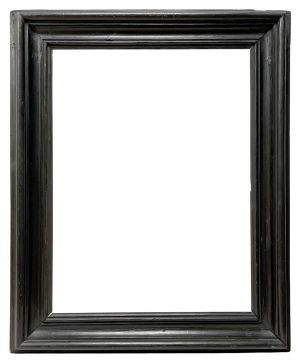 Cadre italien en bois noirci — 60,5 x 45,5 cm — Ref PC0101M1