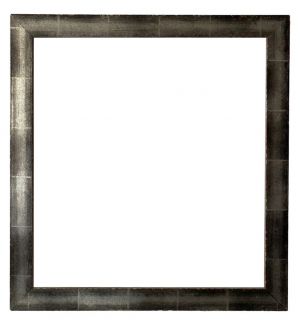 Cadre en bois doré à la feuille d'argent noircie — 48,00 x 44,20 cm — Réf. 1040